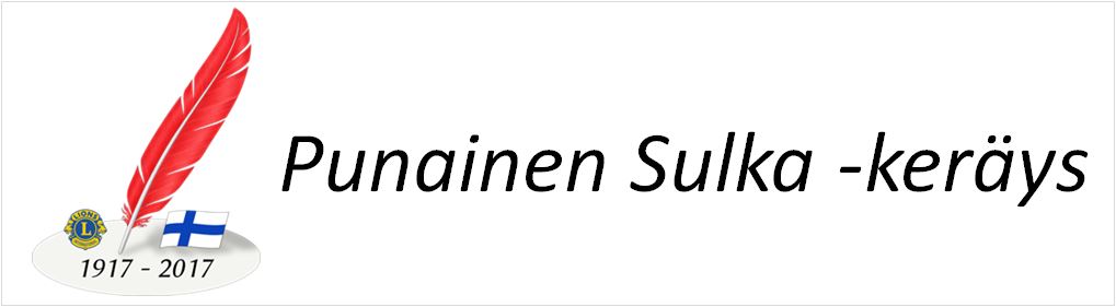 Punainen sulka banneri 2